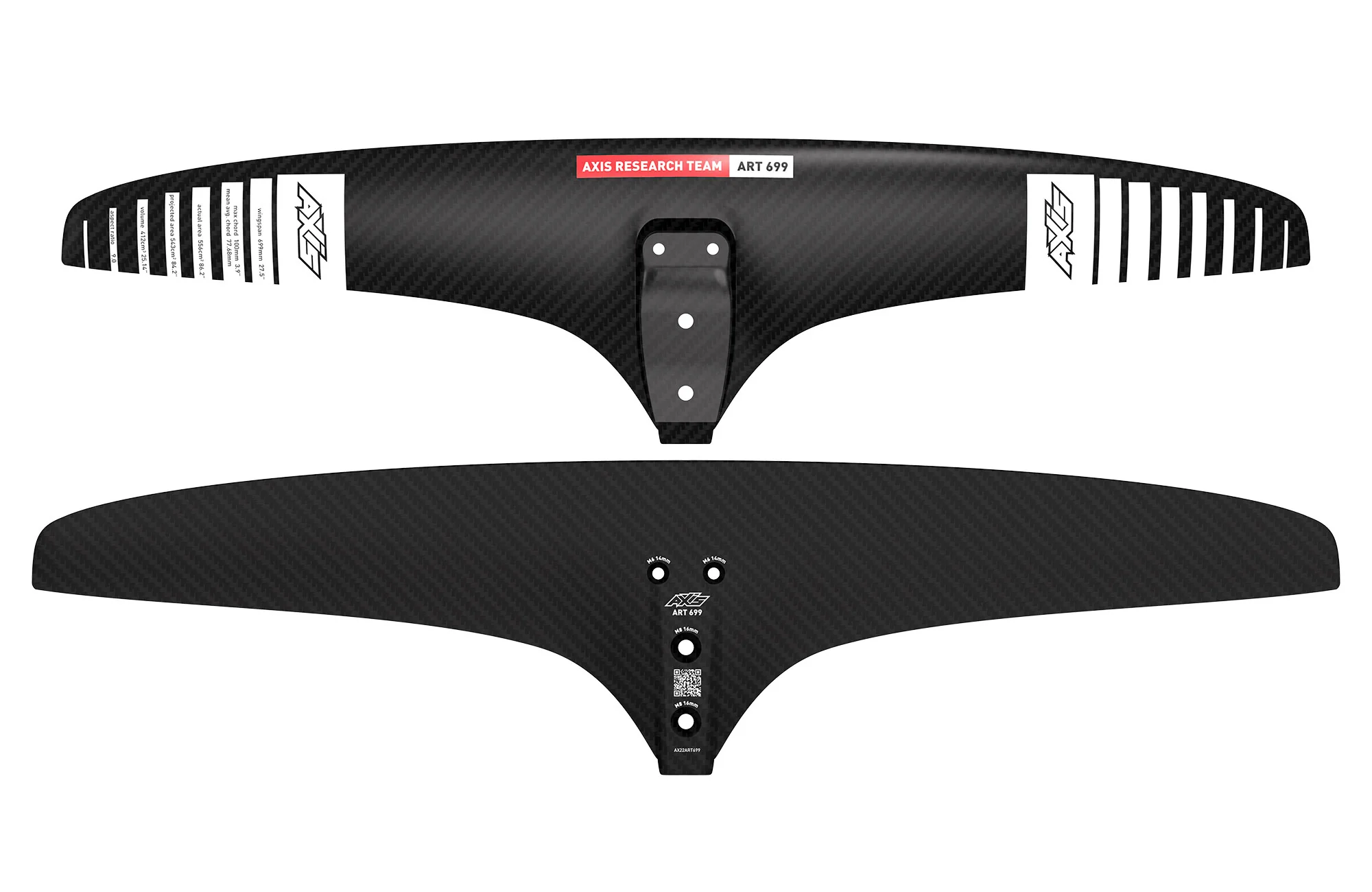 ART 699 Carbon Hydrofoil Wing - Image 3