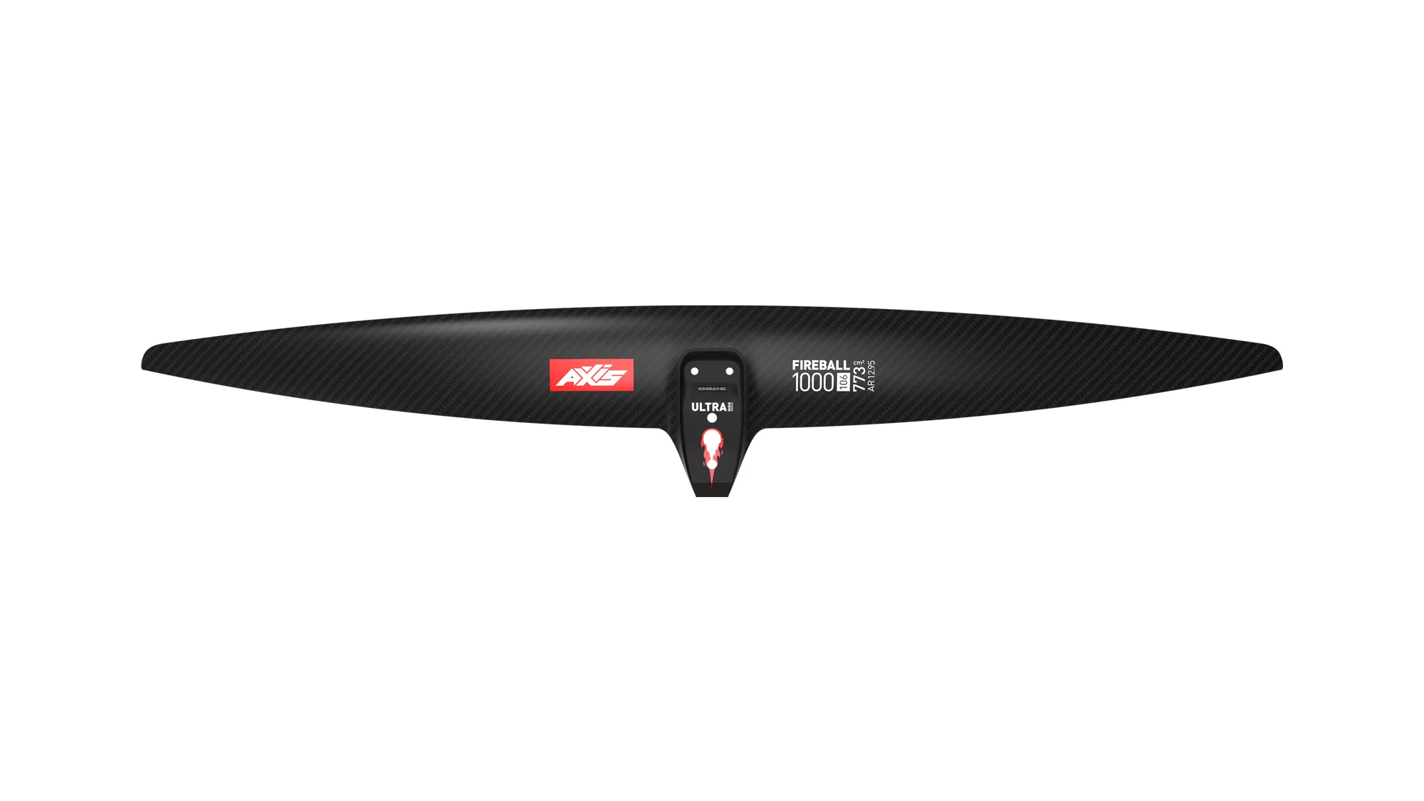AXIS FIREBALL 1000 ULTRA High Mod Carbon Hydrofoil wing - Image 3