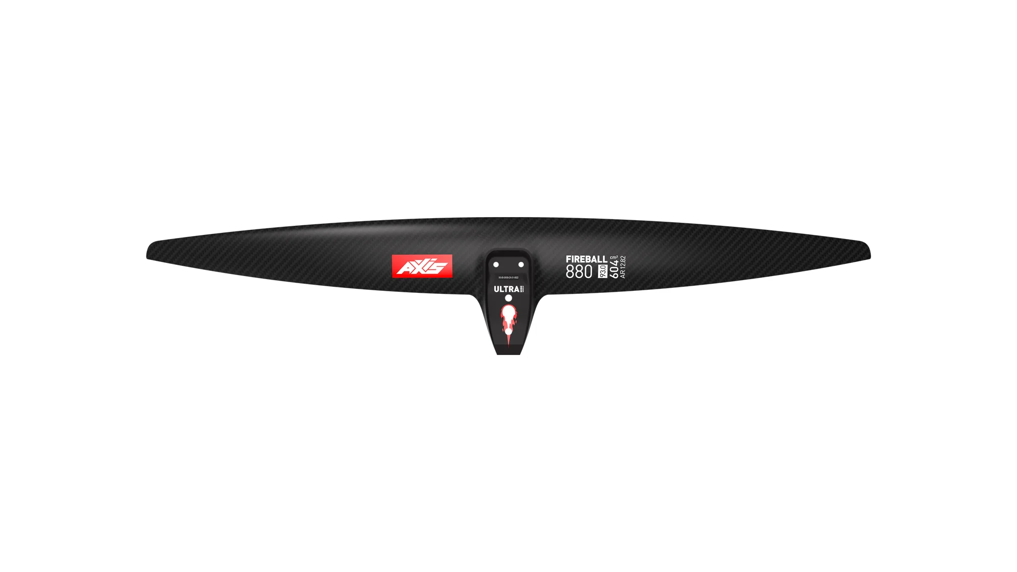 AXIS FIREBALL 880 ULTRA High Mod Carbon Hydrofoil wing - Image 3