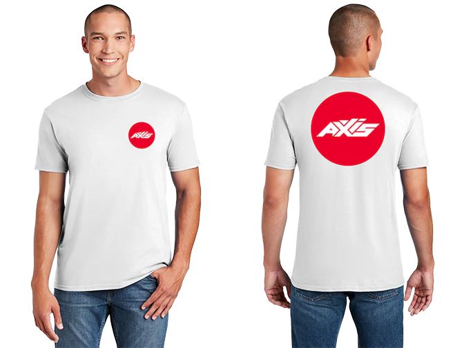 AXIS Foils Red Circle T-Shirt - Image 3