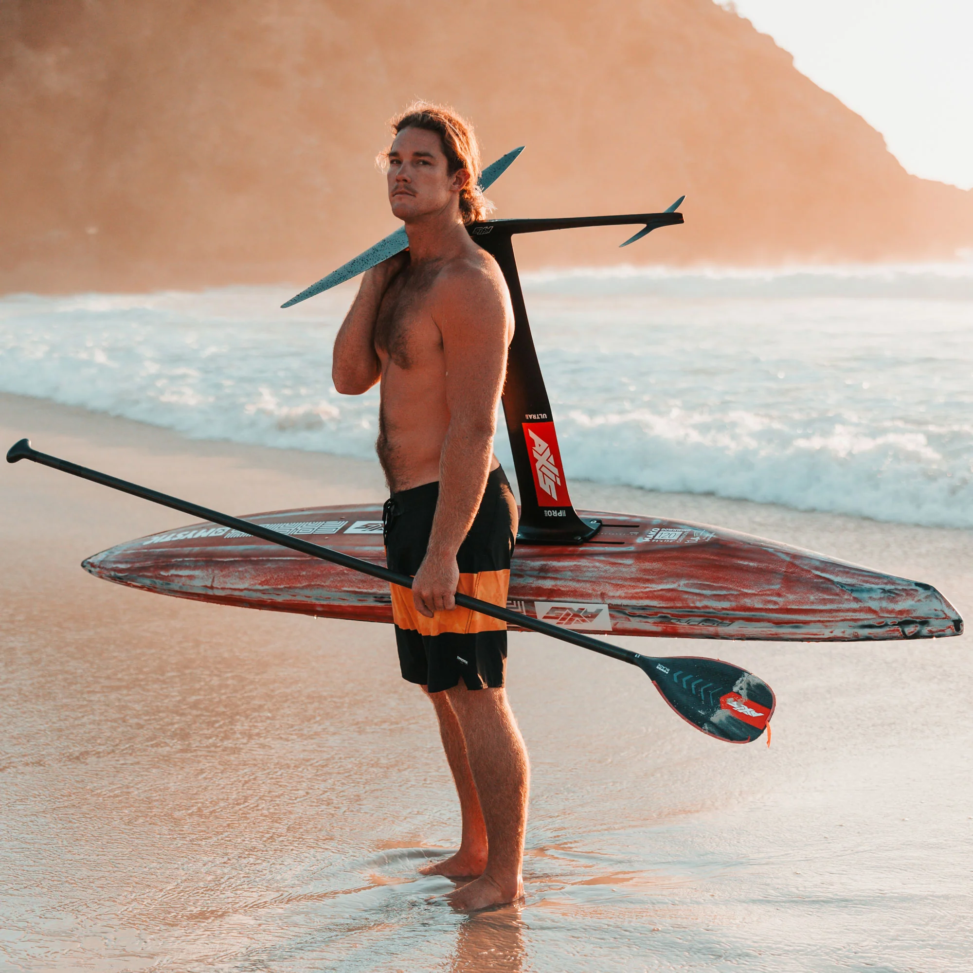 AXIS - Frank 100L Mako Downwind Carbon foilboard 8'2" x 16.5" - Image 6