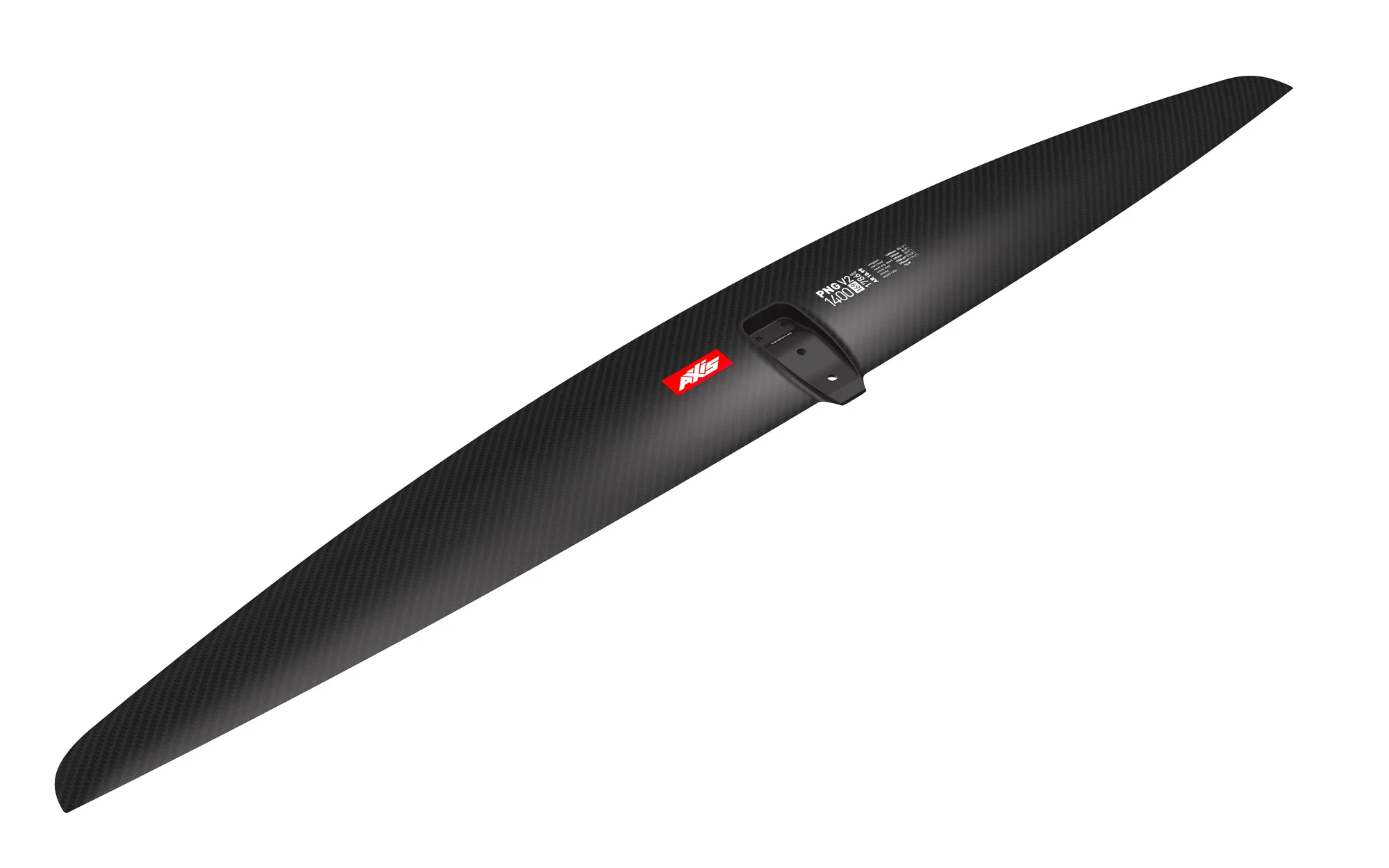 AXIS PNG V2 1400 Ultra High Mod Reinforced Carbon Hydrofoil wing - Image 2