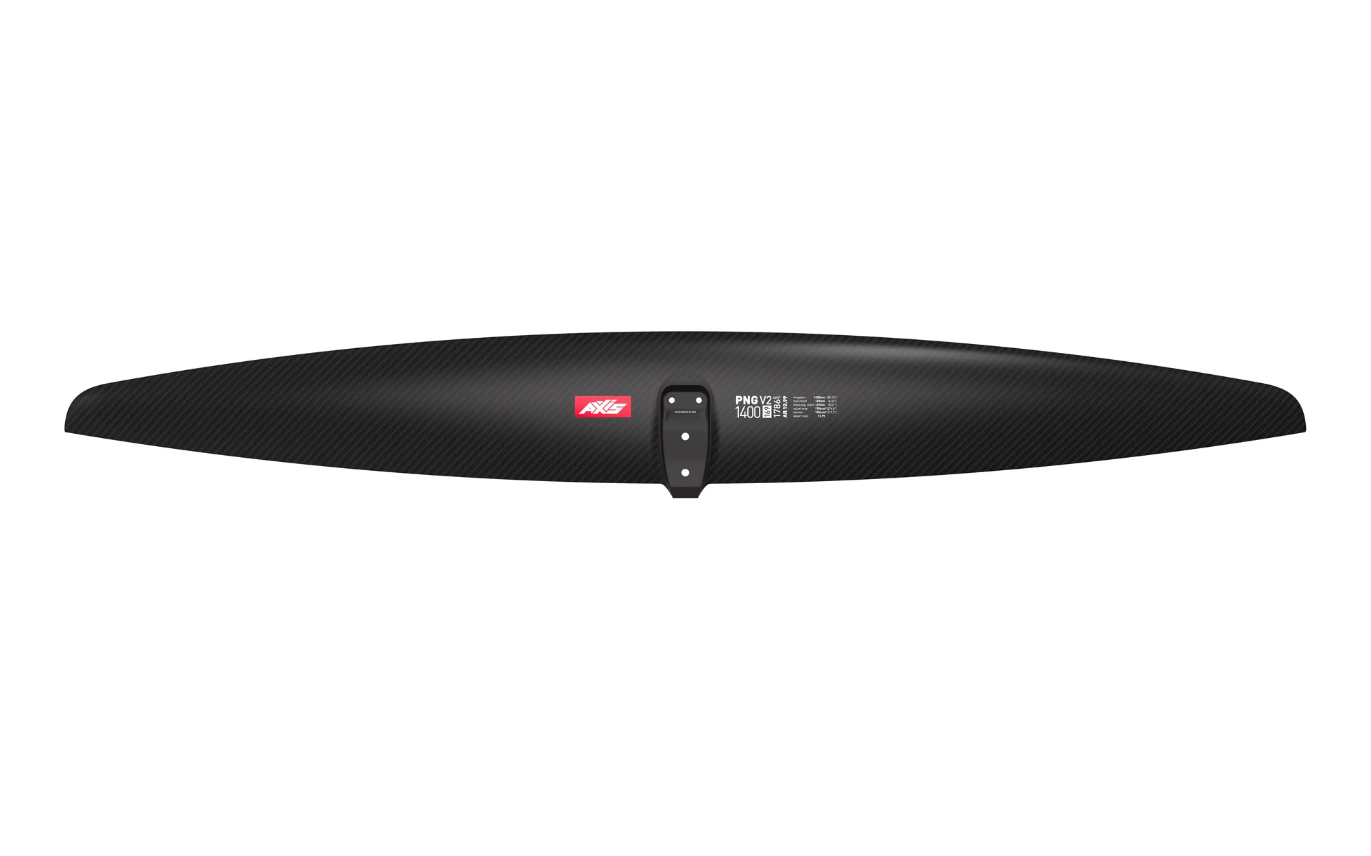 AXIS PNG V2 1400 Ultra High Mod Reinforced Carbon Hydrofoil wing - Image 4