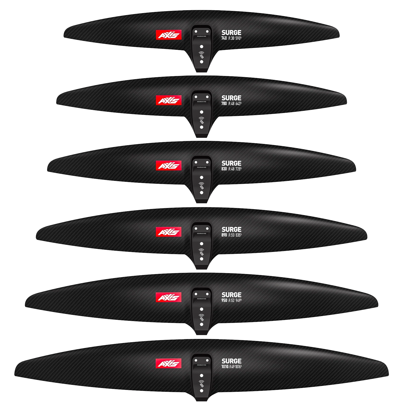 AXIS SURGE 780 Carbon Hydrofoil wing - Image 5