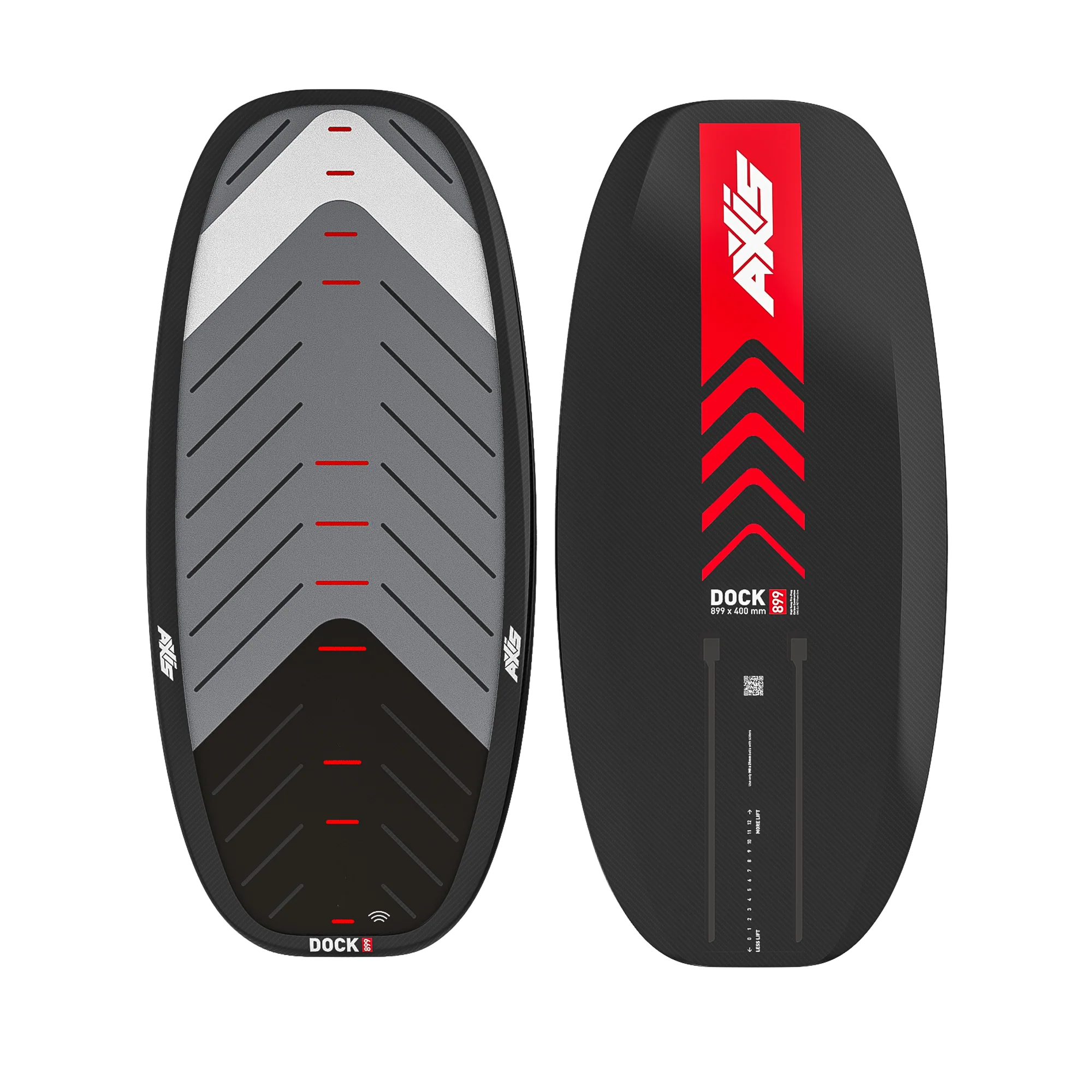 Dock 899 Black Carbon Foilboard with bag