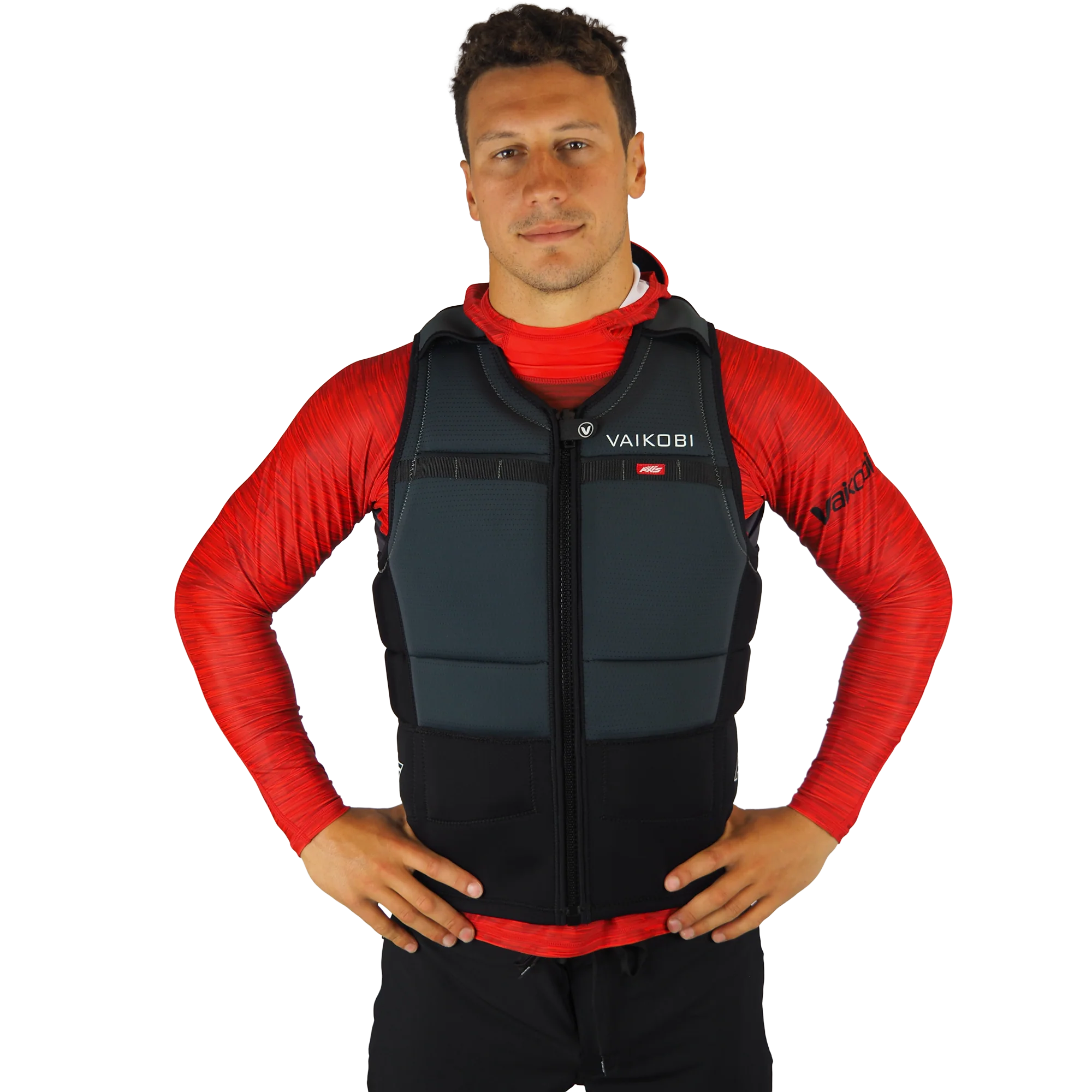 AXIS Hooded UV Rashie - Fire (red) - Image 4