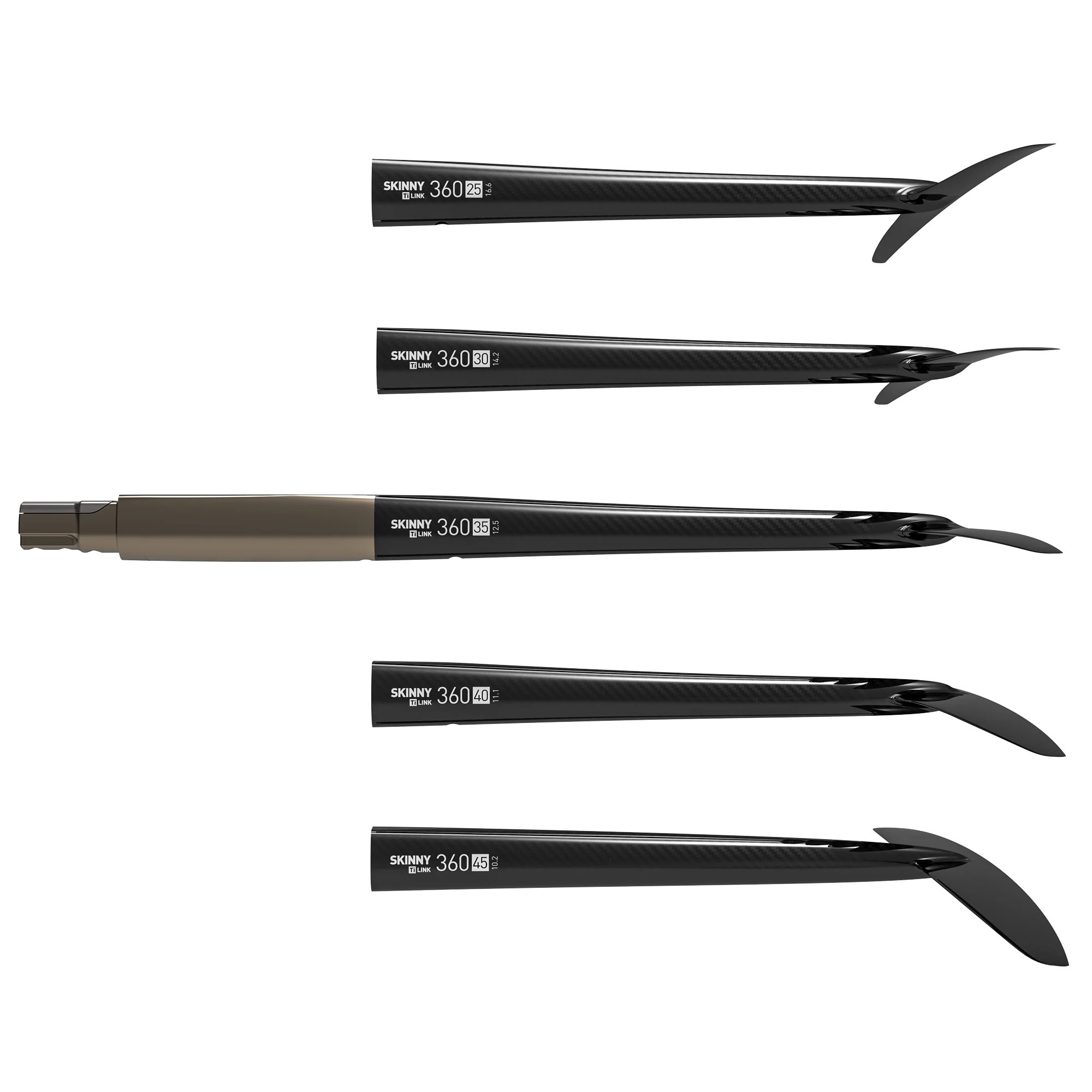 SKINNY LINK 360/35 Ultra High Modulus Solid Carbon Hydrofoil wing - Image 4