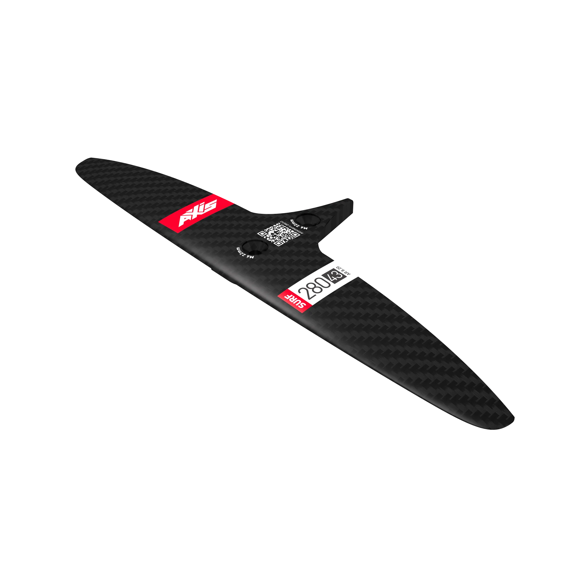 SURF SKINNY- 280/43 Carbon Rear Hydrofoil wing