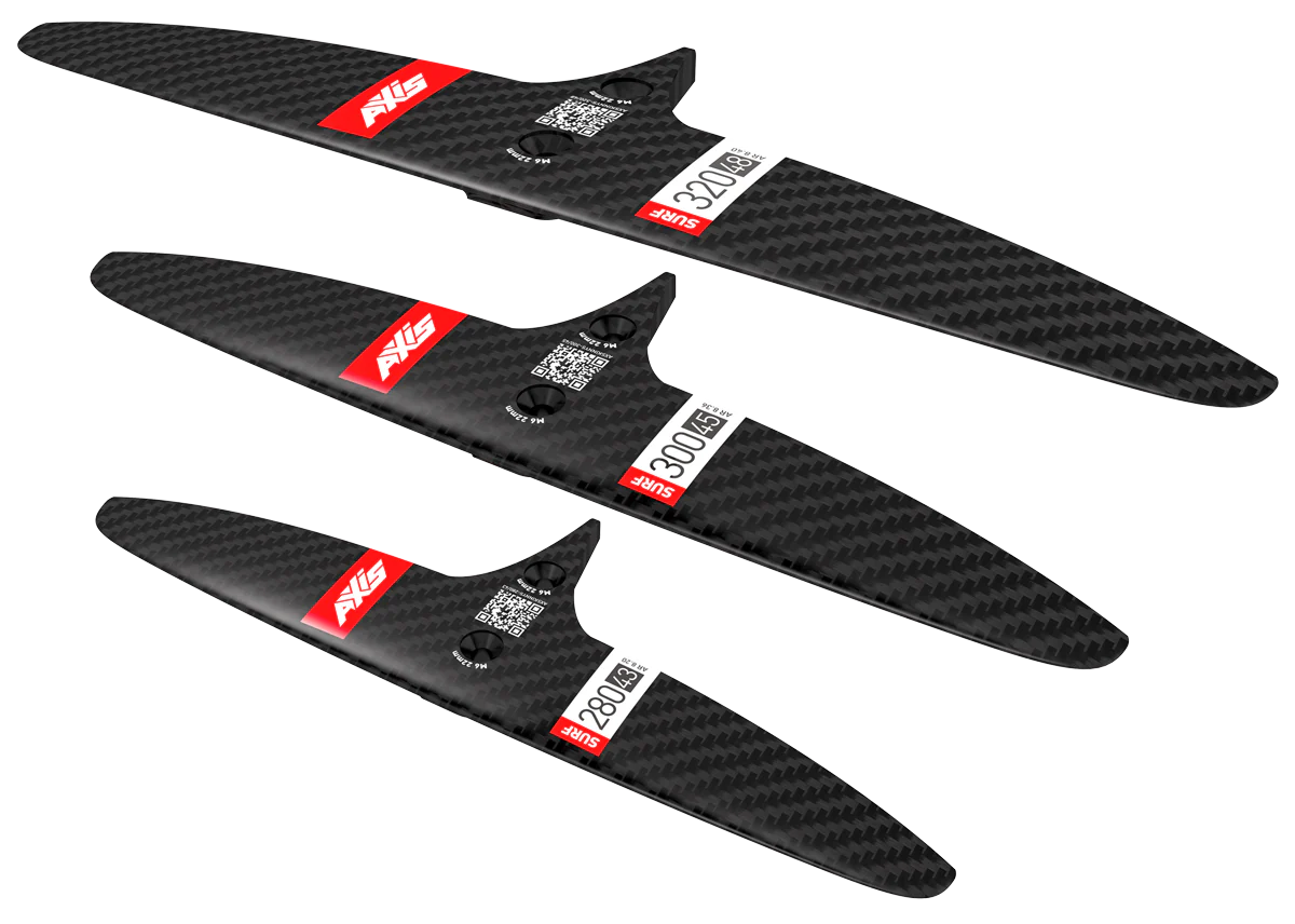 SURF SKINNY- 280/43 Carbon Rear Hydrofoil wing - Image 4