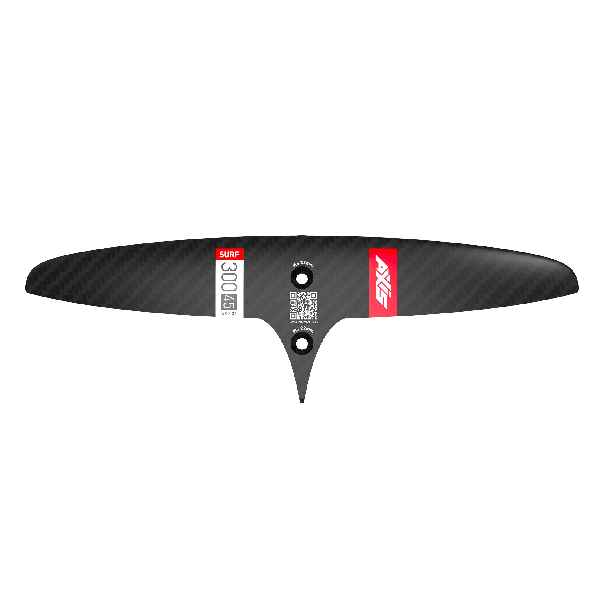 SURF SKINNY - 300/45 Carbon Rear Hydrofoil wing - Image 2